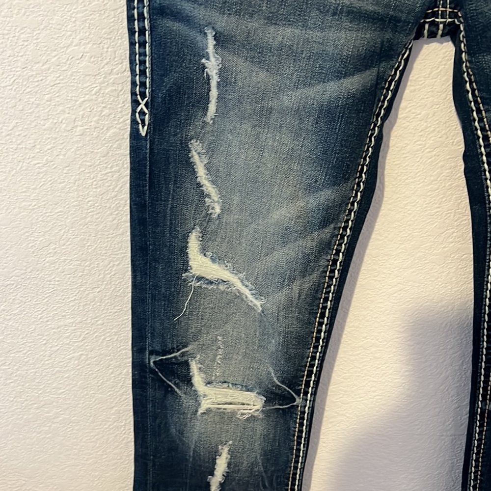 Rock Revival Priya Straight Leg Womens Jeans Size 27 NWT - Picture 7 of 14